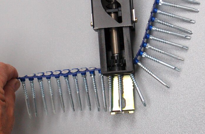 Collated Screws for Stand-Up Screw Gun