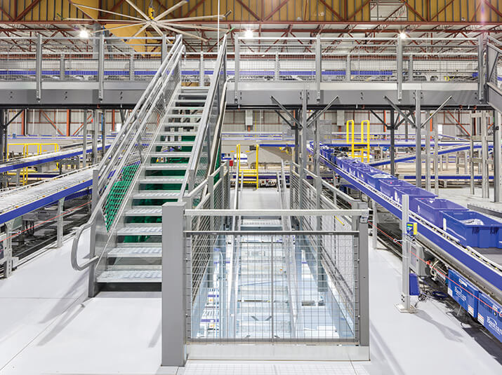 Conveyor systems on ResinDek Cogan