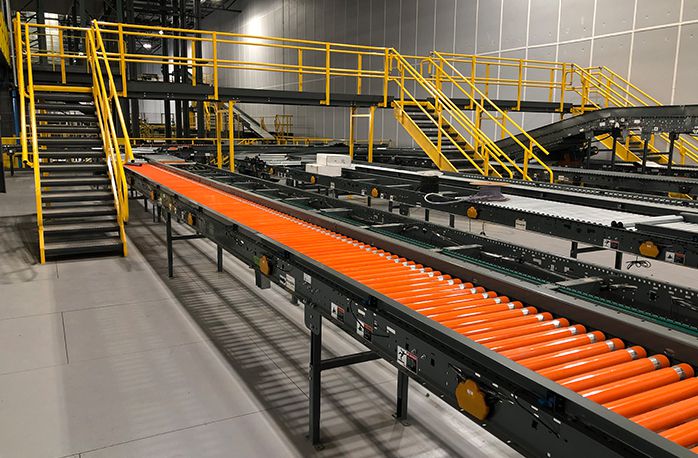 Conveyor Platform with ResinDek Flooring.