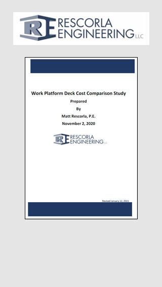 Rescorla Engineering LLC Cost Comparison Study