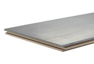 ResinDek flooring panel with stainless steel finish.