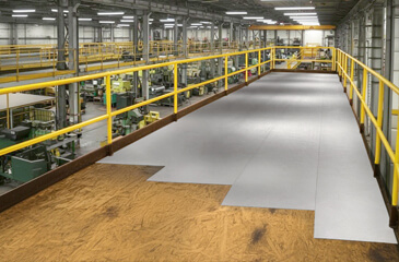 Upgrade mezzanine flooring without costly replacements