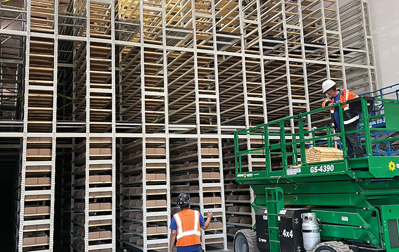 ResinDek Shelving System Installation