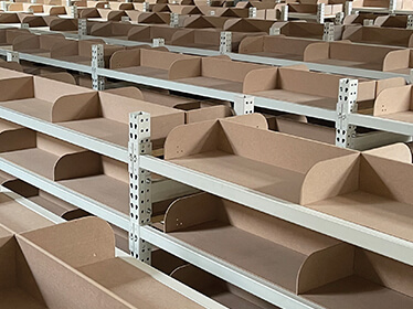 ResinDek shelving system.