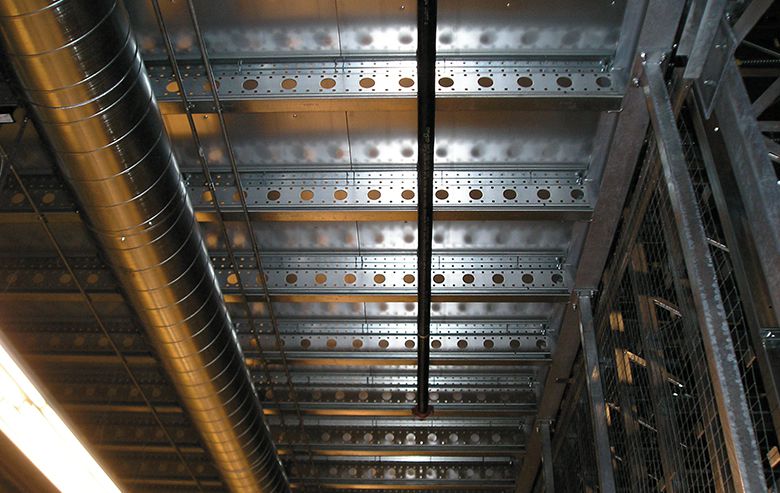 ResinDek Xspan FR with Galvanized Steel used on the Underside