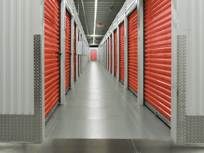 Self-storage facility with ResinDek TriGard and MetaGard