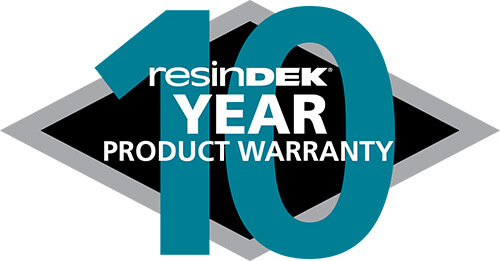 ResinDek 10 year product warranty image