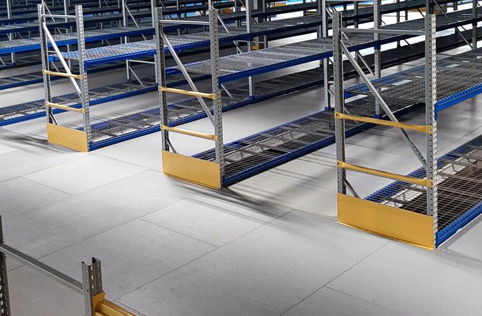Ridg-U-Rak's Highly Efficient Design uses ResinDek® with TriGard® Flooring